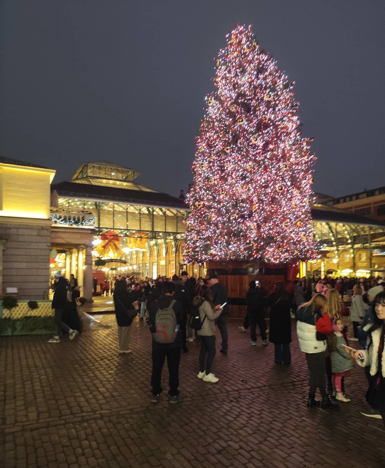 Photo du sapin de Covent Garden